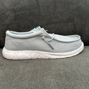Reef Cushion Breakwater Men 9 Grey Boat Shoes Relaxed Fit Easy On Off New CJ4500
